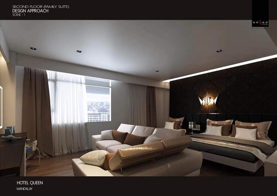 Hotel Queen Mandalay Luaran gambar