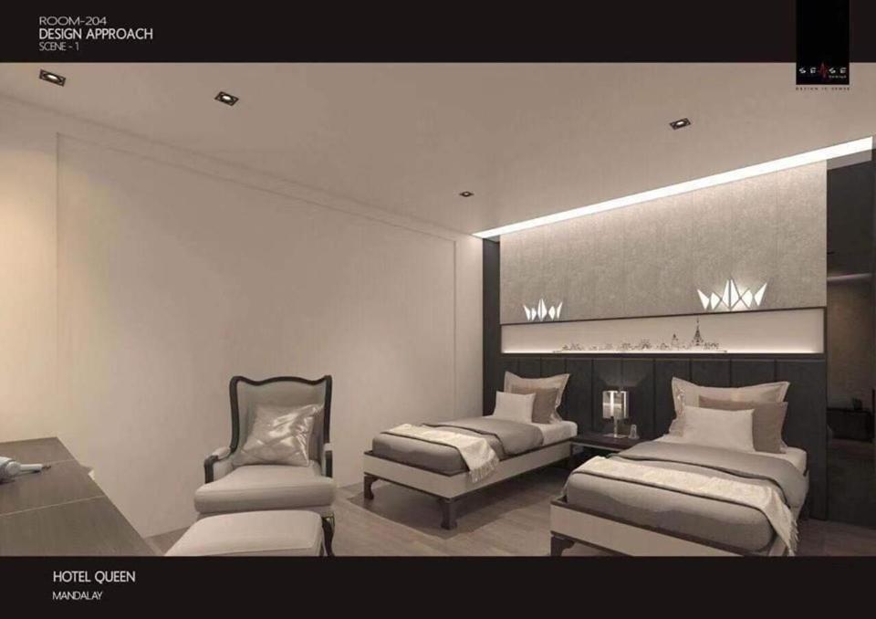 Hotel Queen Mandalay Luaran gambar
